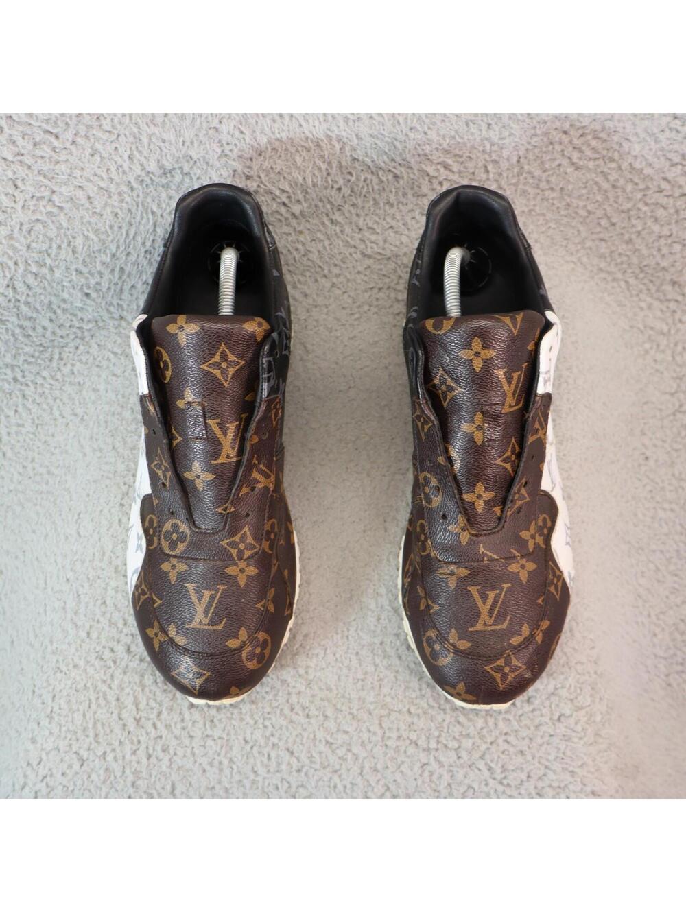 Louis Vuitton Run Away Size 11 / 47? Monogram Canvas Low Top - Picture 3 of 15